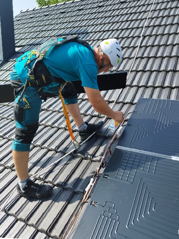 Instalace termodynamickeho panelu