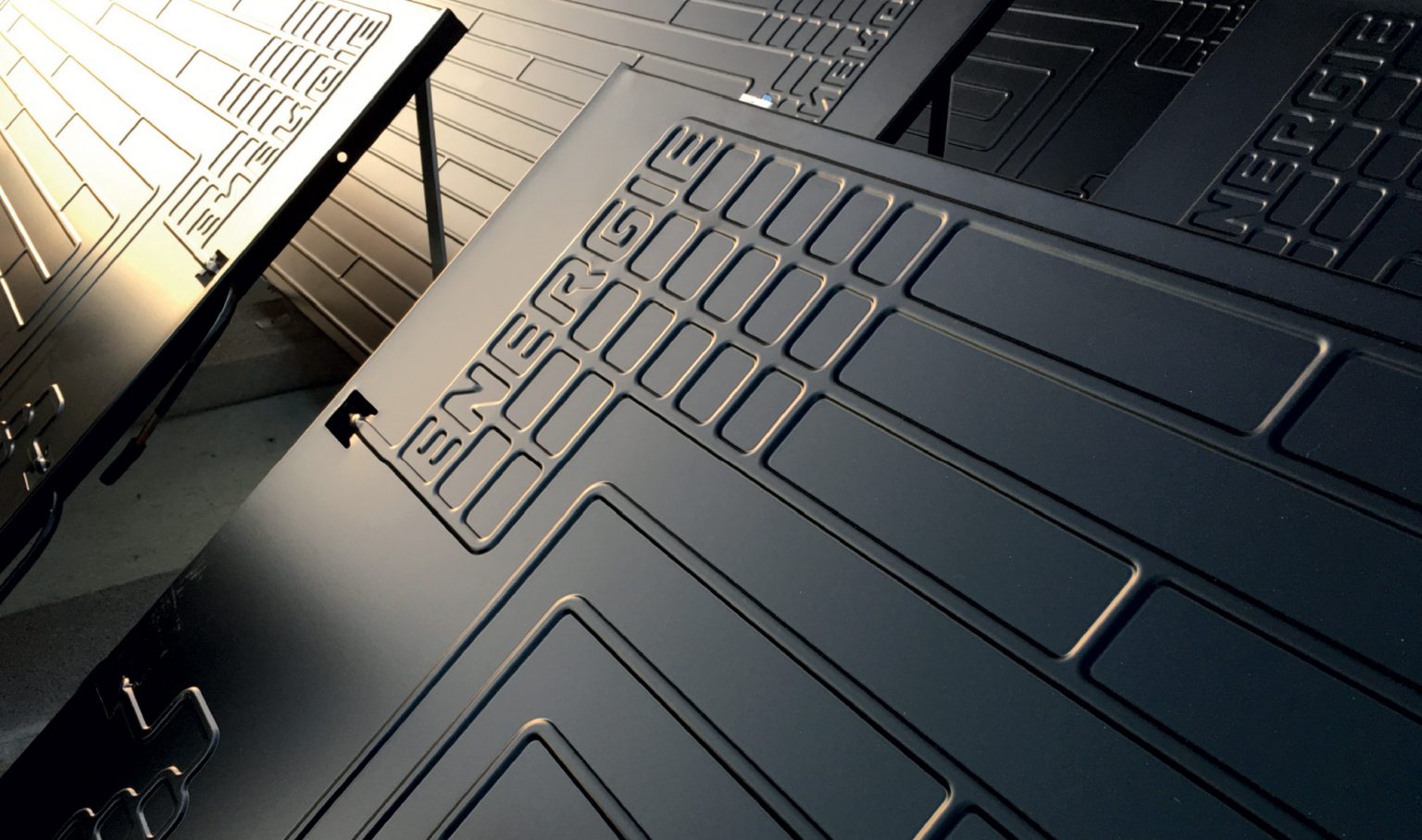 Detail termodynamického panelu